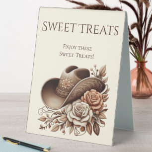 Plaque De Table Mariage Sweet Traitements Signalé Cowgirl Casquett