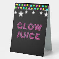 Neon Retro Stars Glow Party