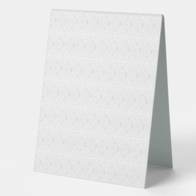 Plaque De Table Noël | Thanksgiving | Chemises et cadeaux famille (Recto)