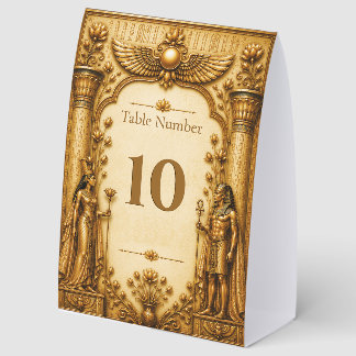 Plaque De Table Numéro de table de mariage inspiré du musée du lux
