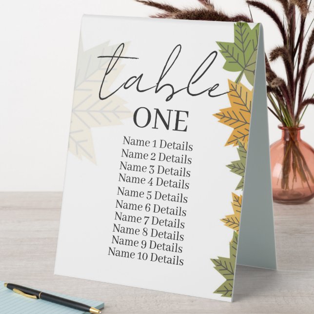 Plaque De Table Numéro de table du tableau de siège mariage Ajoute (En SItu (Tableau))