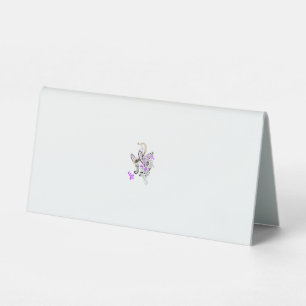 Plaque De Table Pancarte de table pliable