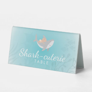 Plaque De Table Panneau de la tente Buffet de bébé requin doux