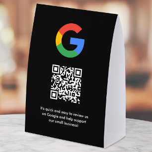 Plaque De Table Panneau de table Google Reviews Présentoir de co