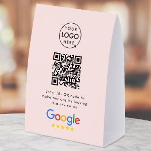 Plaque De Table Panneau de table Google Reviews Présentoir de co