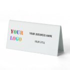 Panneau de table personnalisé avec votre logo et t