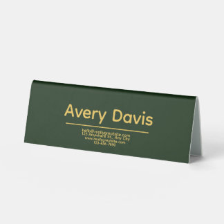 Plaque De Table Panneau de tente de table Premium