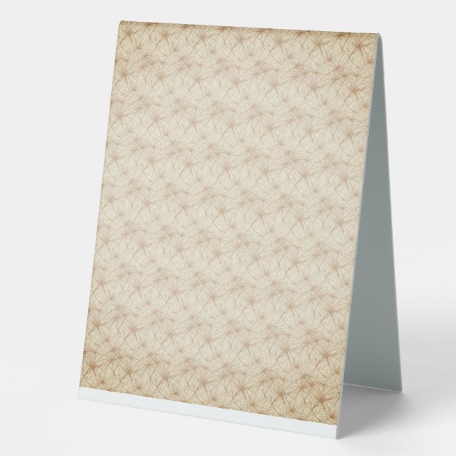 Plaque De Table Panneau Tente de table (Recto)