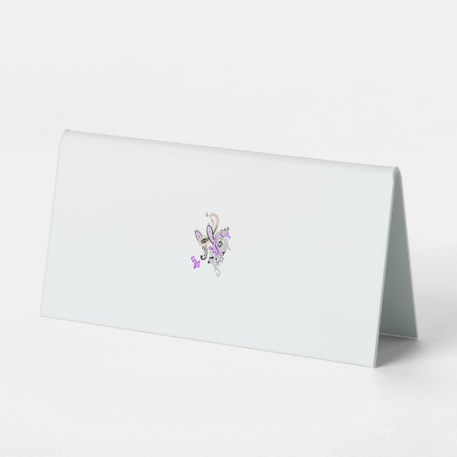 Plaque De Table Panneau Tente de table (Recto)