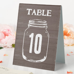 Plaque De Table Panneaux de numéro de table de mariage de ferme ru