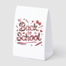 Pastel Pétales et Jours scolaires Carte