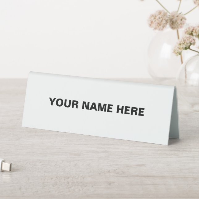 Plaque De Table Personnaliser ou Customiser (En SItu (Tableau))
