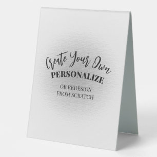 Plaque De Table Personnalisez-vous