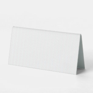 Plaque De Table Point, Fumée blanche