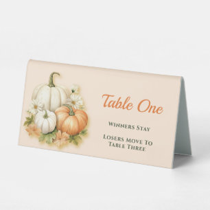 Plaque De Table Présentoir de table pour citrouilles d'automne de