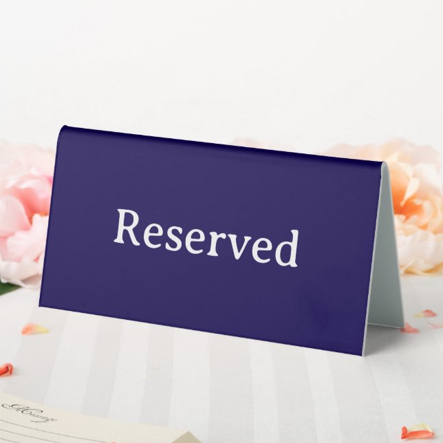 Plaque De Table Réservé | Panneau de réservation de table de resta (In SItu (Mariage))