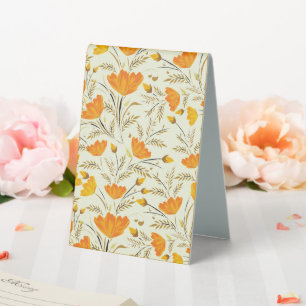Plaque De Table Rose jaune