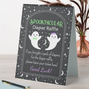 Plaque De Table Rupture de la couche fantôme d'Halloween