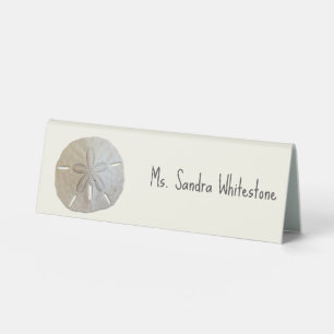 Plaque De Table Sable Dollar Mariage Place Card Siège Avec Nom