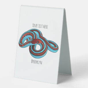 Plaque De Table San Francisco garter snake