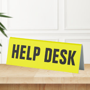 Plaque De Table Service d'assistance