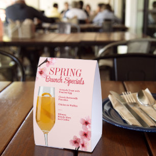 Plaque De Table Spécialités de brunch de printemps Nourriture Bois