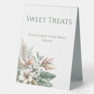 Plaque De Table Sweet Traitements Mariage Signal-Tropical Elégance