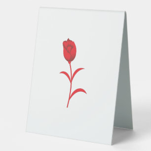 Plaque De Table Symbole de la tente de la meilleure table