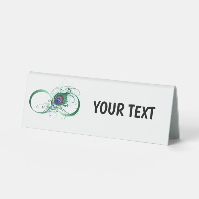 Plaque De Table Symbole de l'Infinity (Recto)