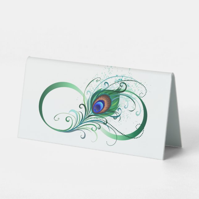 Plaque De Table Symbole de l'Infinity (Recto)