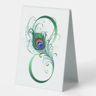 Plaque De Table Symbole de l'Infinity