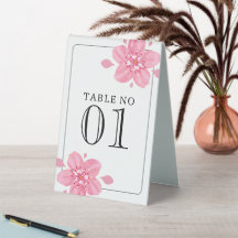 Table de fleurs de cerisier Aucun tableau d'arrang