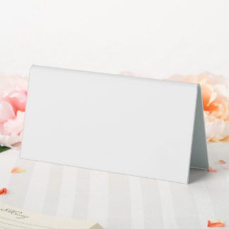 Plaque De Table Table Tent Sign