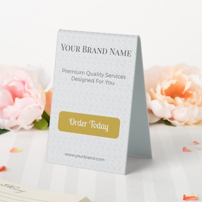 Plaque De Table Table Tent Sign Custom Table Tent Display (In SItu (Mariage))