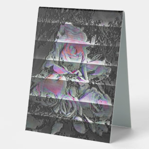 Plaque De Table Techno Bouquet