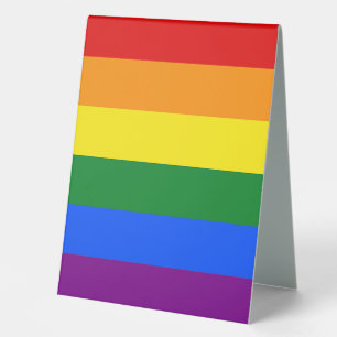 Plaque De Table The Colors of the rainbow