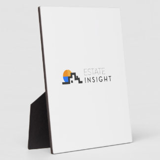 Plaque de table verticale avec Easel