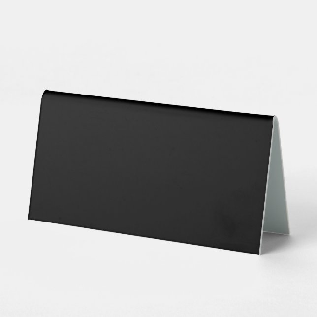 Plaque De Table Vide - Créez votre propre panneau de table personn (Recto)
