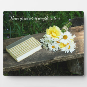 Plaque de table Words of Wisdom avec Easel