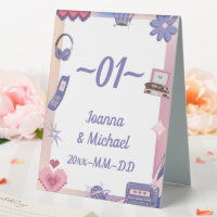 Y2K Pink Purple 2000s Retro Tech Geek Love Mariage