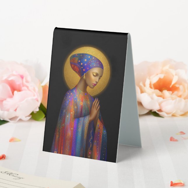 Plaque De Table Yemaya Goddess of Love Protection Healing Portrait (In SItu (Mariage))
