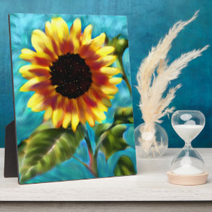Plaque de tableau tournesol Abstrait Whimsical