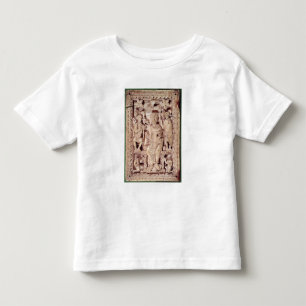 Plaque depicting King David enthroned Toddler T-shirt