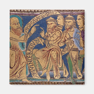 Plaque depicting St. Paul Magnet