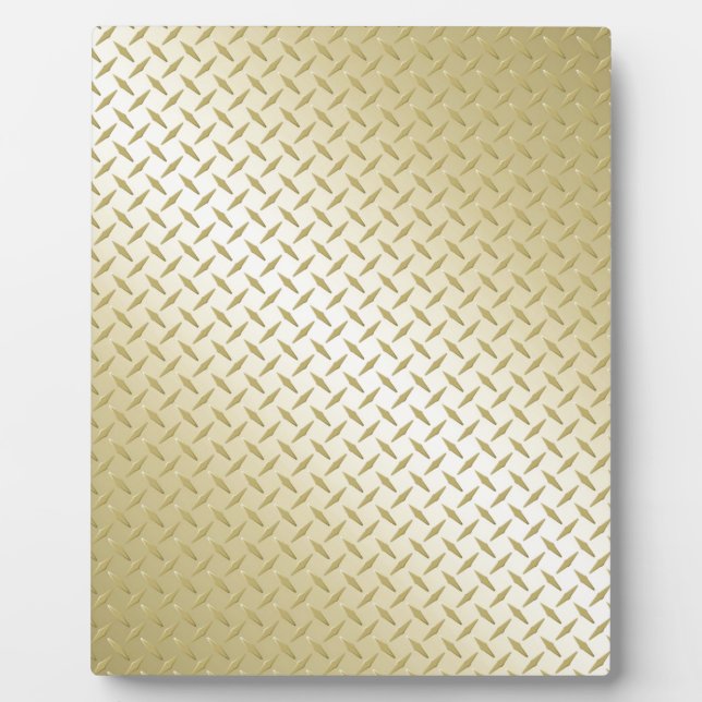 Plaque diamant d'or (Devant)