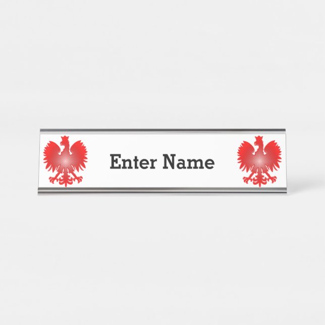 Plaque d'identification faite sur commande (Devant)