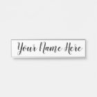 Plaque d'identification pour le travail