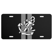Ancre de bateau Gris Race Stripes