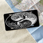 Arbre blanc et noir de la vie Yin Yang
