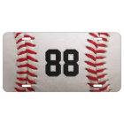Baseball avec numéro personnalisable